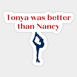 Tonya Harding Stan Account Sticker